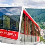 Sehenswürdigkeiten Bergbahn Bad Wildbad Schwarzwald in der Nähe des Wellnesshotels Moknis