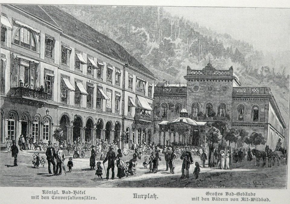 Geschichte Palais Thermal Bad Wildbad