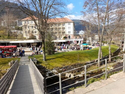 Flohmarkt Kurpark Bad Wildbad Schwarzwald