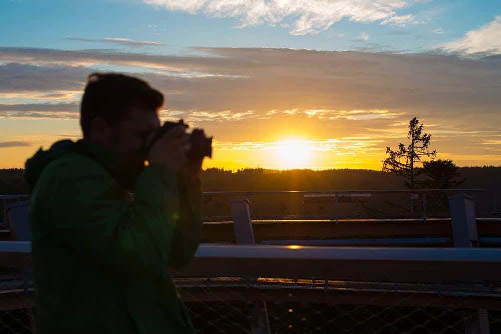 Fotokurs zum Sonnenuntergang