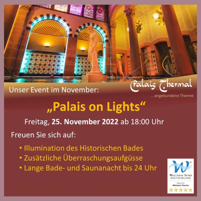 Palais on Lights November