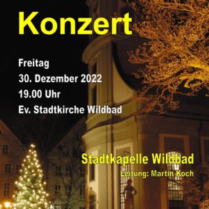 Festliches Konzert der Stadtkapelle Wildbad