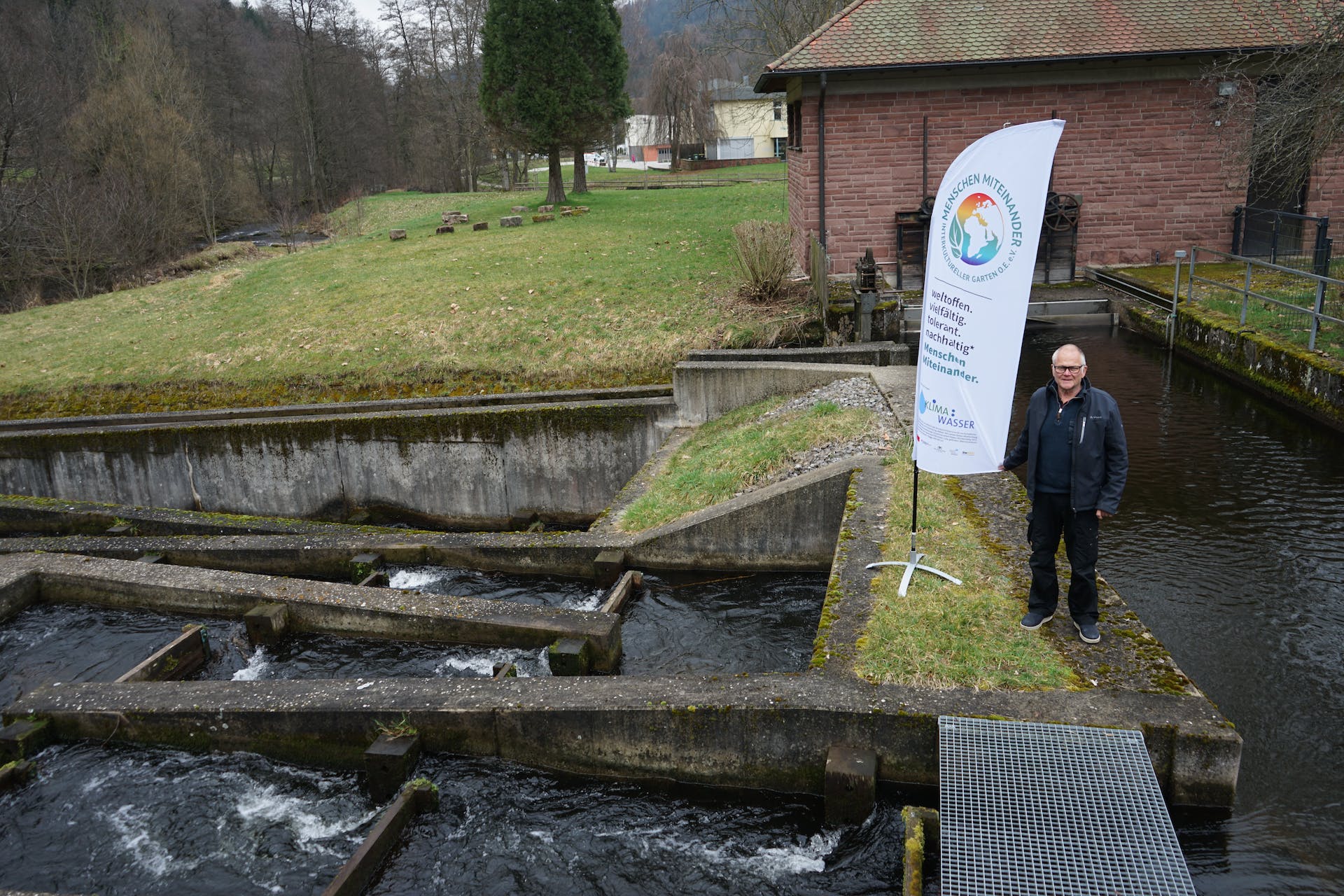 Klima:Wasser Projekt: Besuch der Wasserkraftanlage Höfen