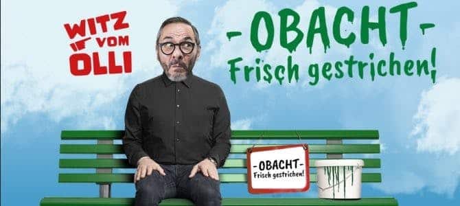Witz vom Olli- Obacht – Frisch gestrichen!