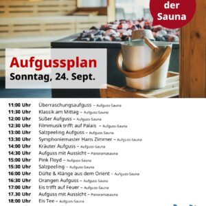 Tag der Sauna im Palais Thermal