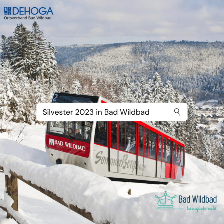 Silvester in Bad Wildbad im Schwarzwald 2023