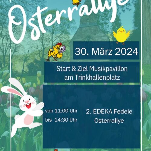 Osterrallye durch den Kurpark