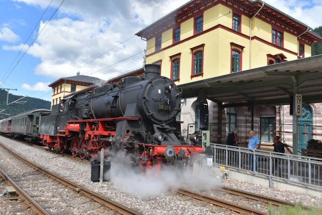 Dampflokfahrt im Enztal