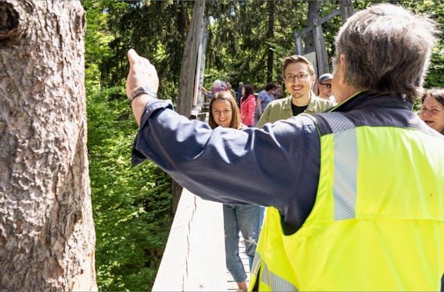 Führung auf dem Baumwipfelpfad - „VON DEN WURZELN ZU DEN WIPFELN“