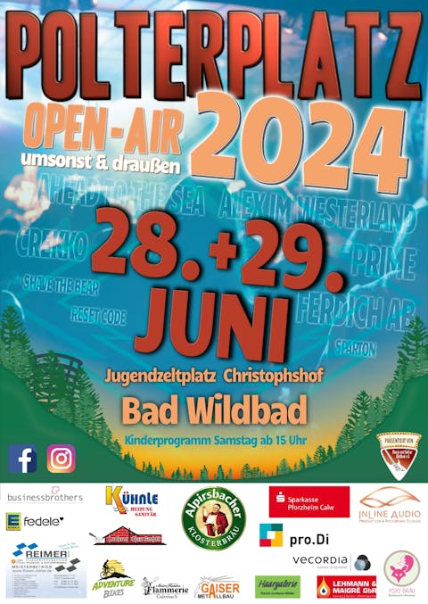 Polterplatz Open-Air 2024 - Umsonst und Draußen