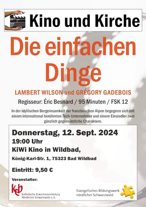 Kino und Kirche: Die einfachen Dinge