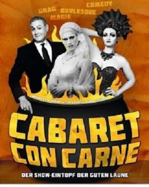Cabaret con Carne – Burlesque, Drag, Magie und Comedy