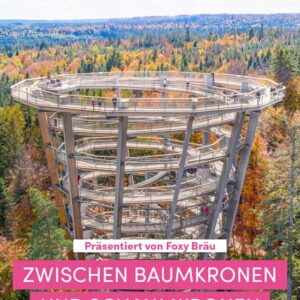 Zwischen Baumkronen und Schaumkronen Live-Gebraut auf dem Baumwipfelpfad