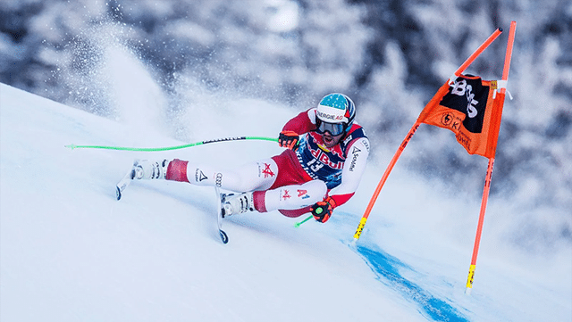 DOWNHILL SKIERS