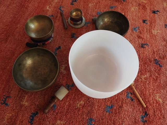 Klangschalenmeditation