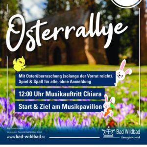 EDEKA Fedele Osterrallye durch den Kurpark