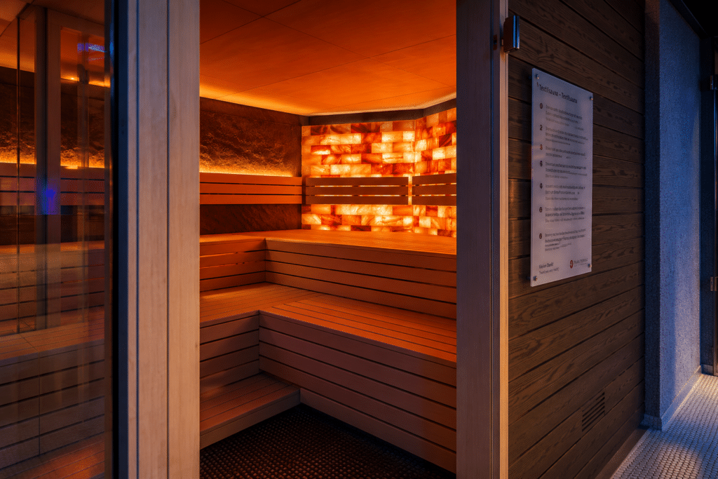 NEU: Textilsauna im angebundenen "Palais Thermal" 1 Textile Sauna im Palais Thermal