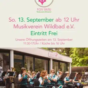 Musikverein Wildbad im Foxy Bräu 194 Musikverein Wildbad im Foxy Bräu