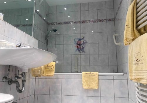 Badezimmer im Wellnesshotel Moknis im Schwarzwald